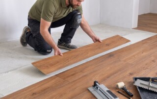 instalación piso lvt tipo madera